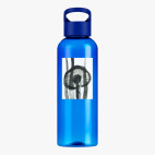 Прозрачная спортивная бутылка