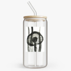 Банка с бамбуковой крышкой