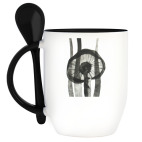 Кружка с ложкой