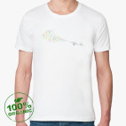 Мужская футболка органик