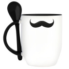 Кружка с ложкой