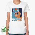 Женская футболка органик