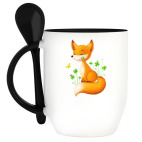 Кружка с ложкой