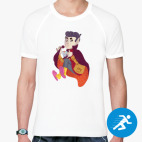 Мужская спортивная футболка