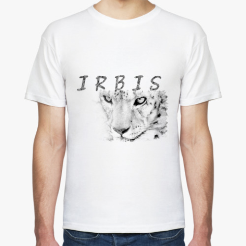 Футболка с принтом Ирбис