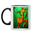 Кружка двухцветная