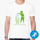 Мужская спортивная футболка