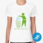 Женская спортивная футболка