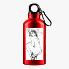 Металлическая бутылка 400 мл UV-DTF