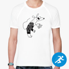 Мужская спортивная футболка