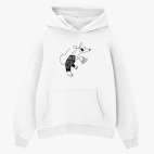 Толстовка худи оверсайз