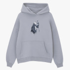 Толстовка худи оверсайз