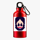 Металлическая бутылка 400 мл UV-DTF