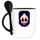 Кружка с ложкой