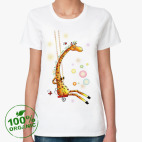 Женская футболка органик