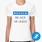 Женская спортивная футболка