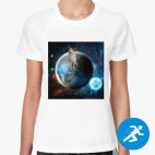 Женская спортивная футболка