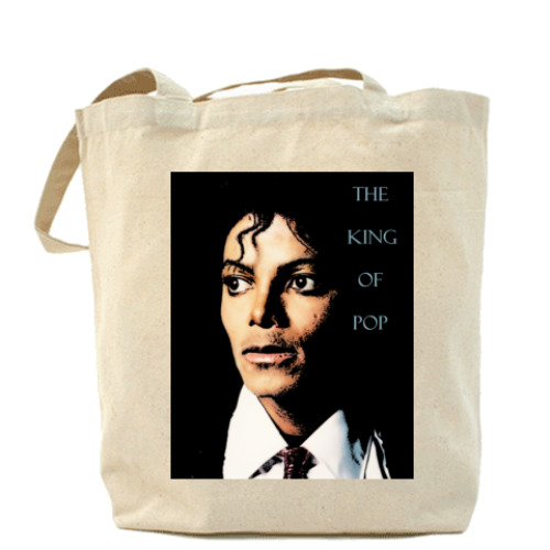 Сумка шоппер с принтом Michael Jackson