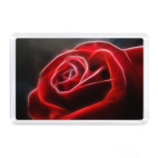 Магнит 7,5 x 5,1 см Роза - красный цветок