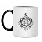 Кружка двухцветная