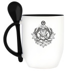 Кружка с ложкой