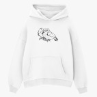 Толстовка худи оверсайз