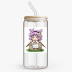 Банка с бамбуковой крышкой