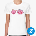 Женская спортивная футболка