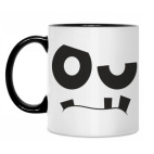 Кружка двухцветная