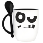 Кружка с ложкой