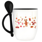 Кружка с ложкой