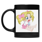 Кружка цветная UV-DTF