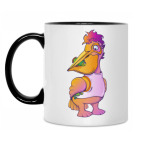 Кружка двухцветная