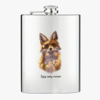 Фляжка стальная