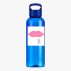 Прозрачная спортивная бутылка