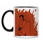 Кружка двухцветная