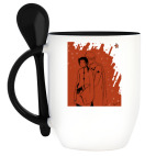 Кружка с ложкой