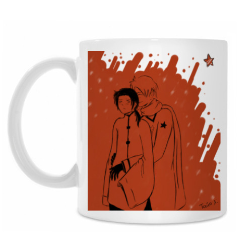 Кружка с принтом 'Коммунизм'