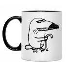 Кружка двухцветная