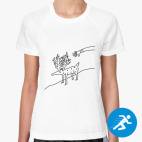 Женская спортивная футболка