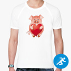 Мужская спортивная футболка