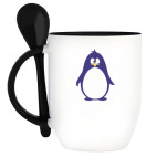 Кружка с ложкой