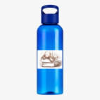 Прозрачная спортивная бутылка