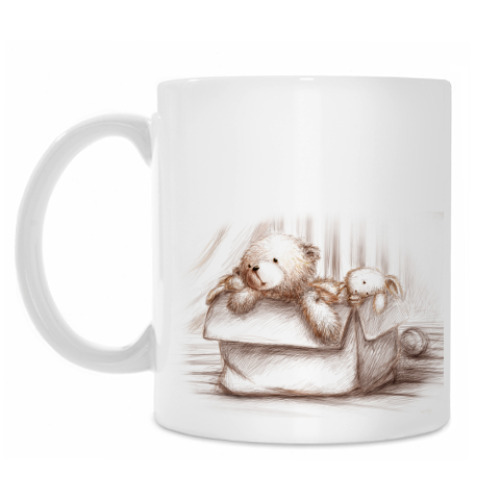 Кружка с принтом 'Игрушки'