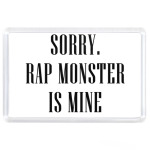 Sorry. Rap Monster is mine