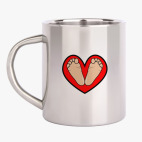 Кружка металлическая