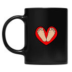 Кружка цветная UV-DTF