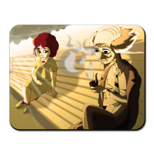 Коврик для мыши с принтом Забытое Чувство