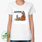 Женская футболка органик