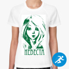 Женская спортивная футболка